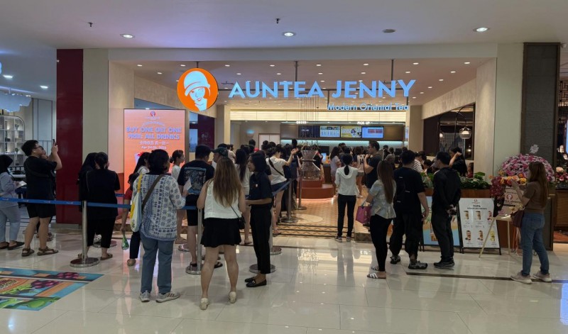 沪上阿姨印度尼西亚首店开业火爆,日均销售近1500杯