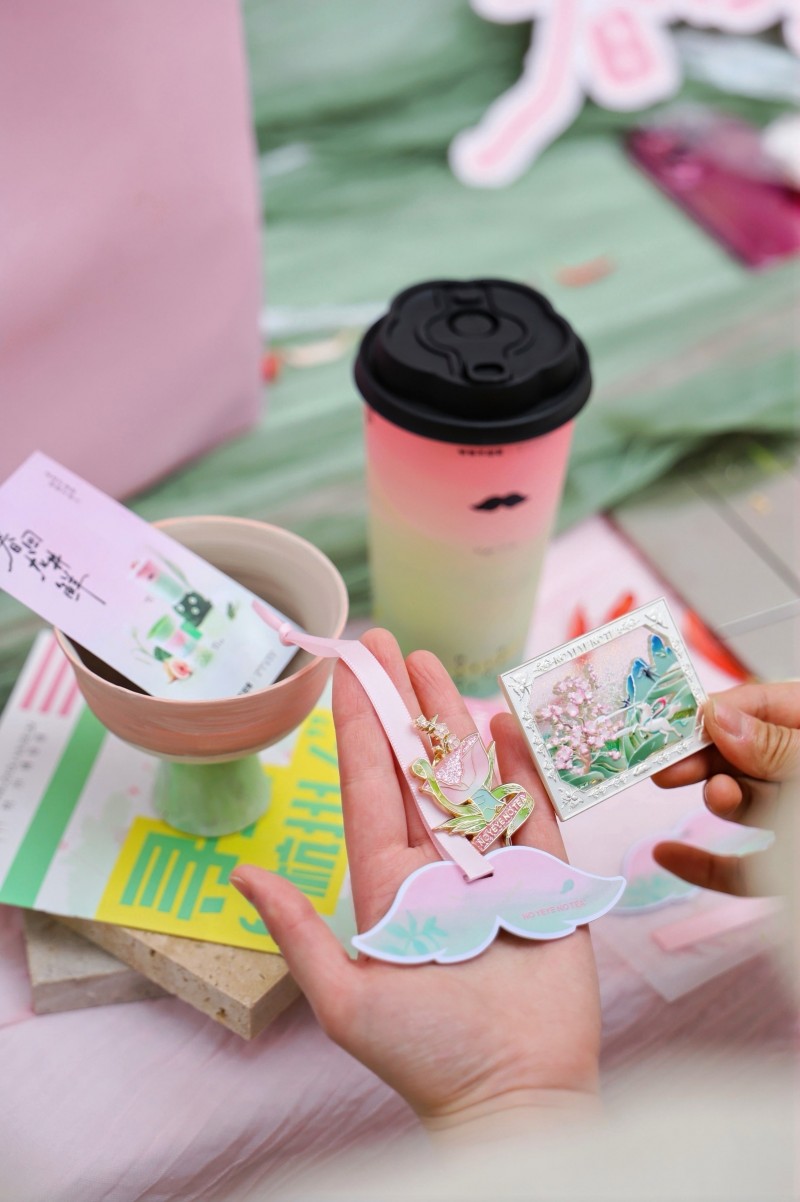 联名杭州博物馆！爷爷不泡茶“文物+茶饮”玩出春日新花样